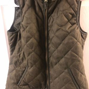 Olive Green Vest
